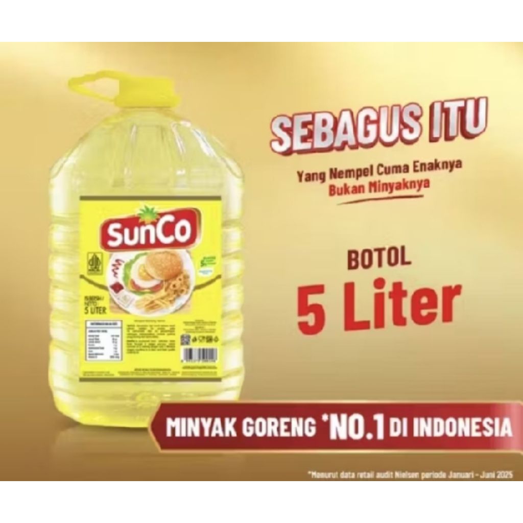 minyak goreng sunco 5 Liter