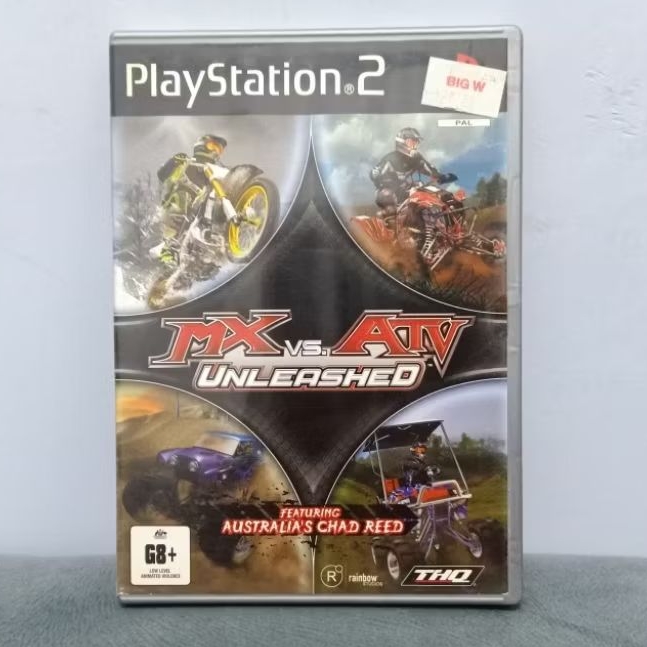 MX VS ATV UNLEASHED KASET DVD PS2 ORIGINAL