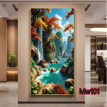 Rekomendasi Wallpaper Stiker Air Terjun 3d Untuk Ruang Tamu - Wallsticker Air Terjun Untuk Kamar