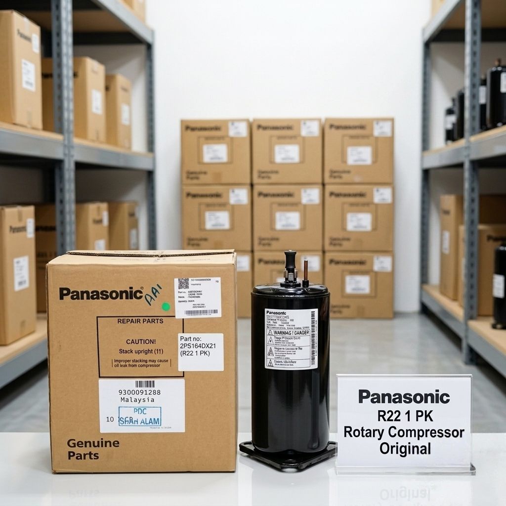 KOMPRESOR AC SPLIT MERK PANASONIC 1PK R22
