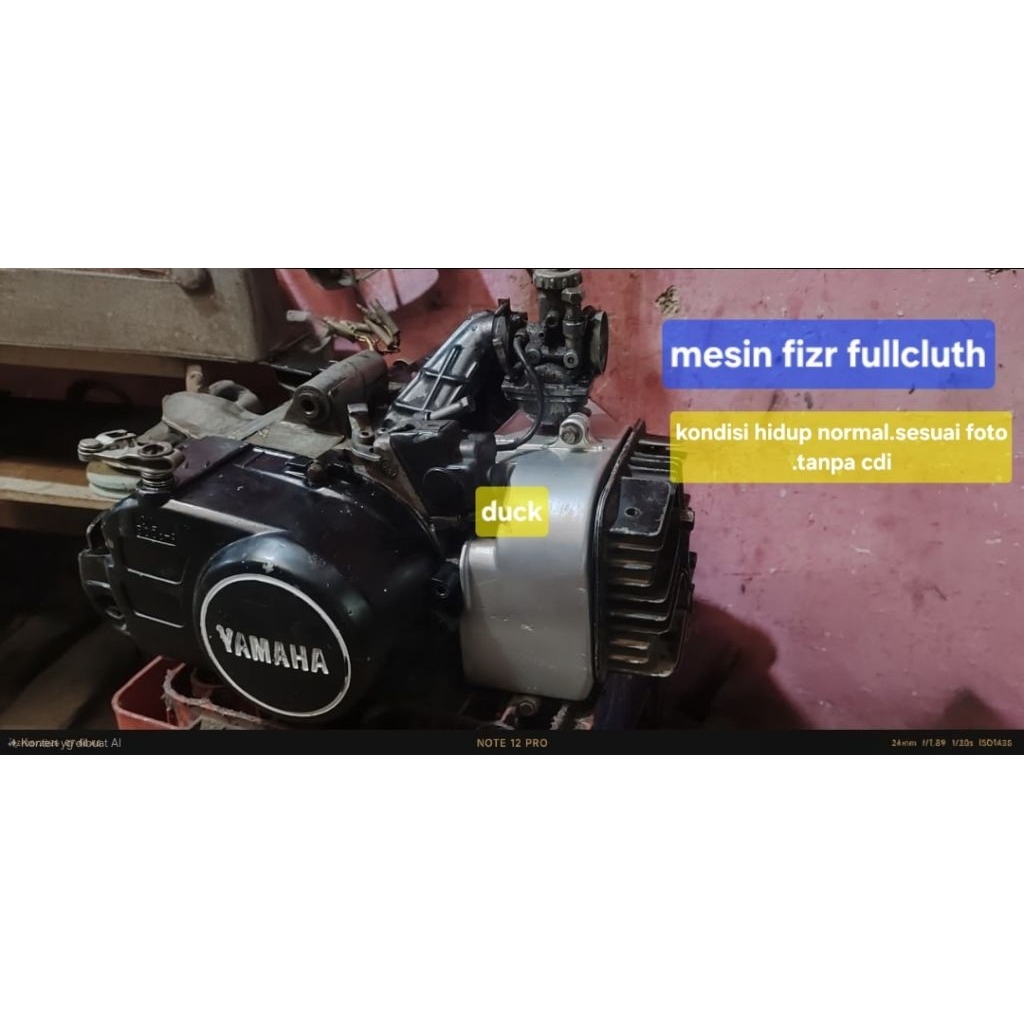 mesin fizr fullcluth mesin full fizr nomal