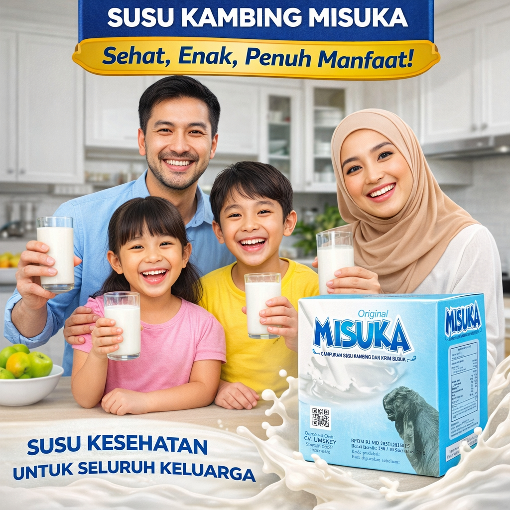 Susu Kambing bubuk MISUKA ORIGINAL