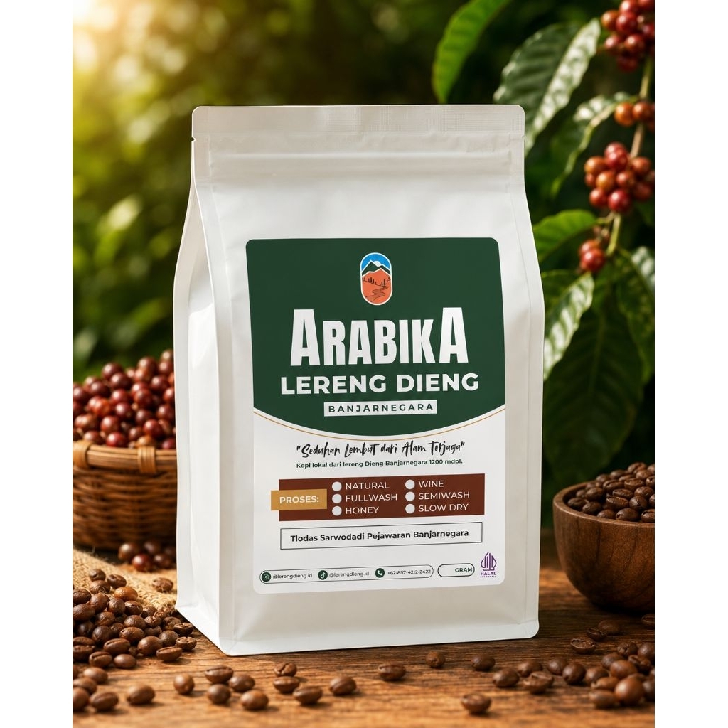 Kopi Arabika Lereng Dieng Banjarnegara