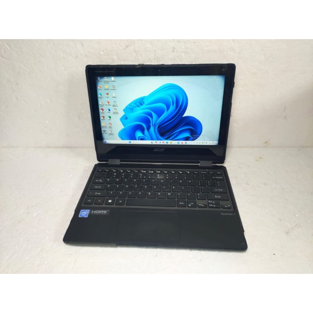 Notebook Acer Travel Mate B311-31/TMB311R-31 N4020 Ram 4GB ssd 128GB layar sentuh(B711)