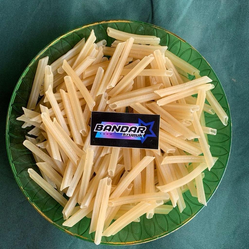 Krupuk potato panjang /potato kentang mentah