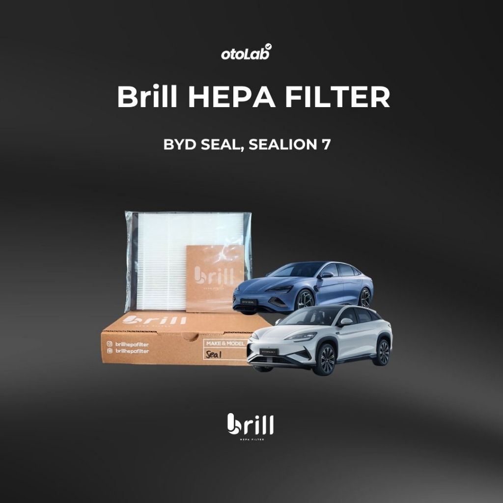 Brill HEPA Filter - BYD SEAL , SEALION 7 - Filter Kabin Mobil/Filter AC Mobil/Car Cabin Filter/HEPA 