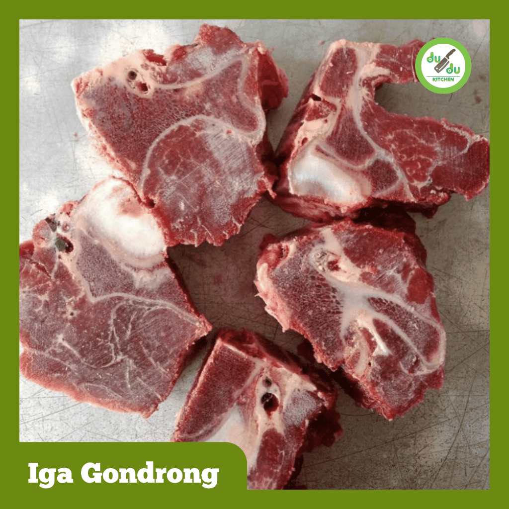 Iga Gondrong Neckbone - Tulang Sapi Sop Berdaging