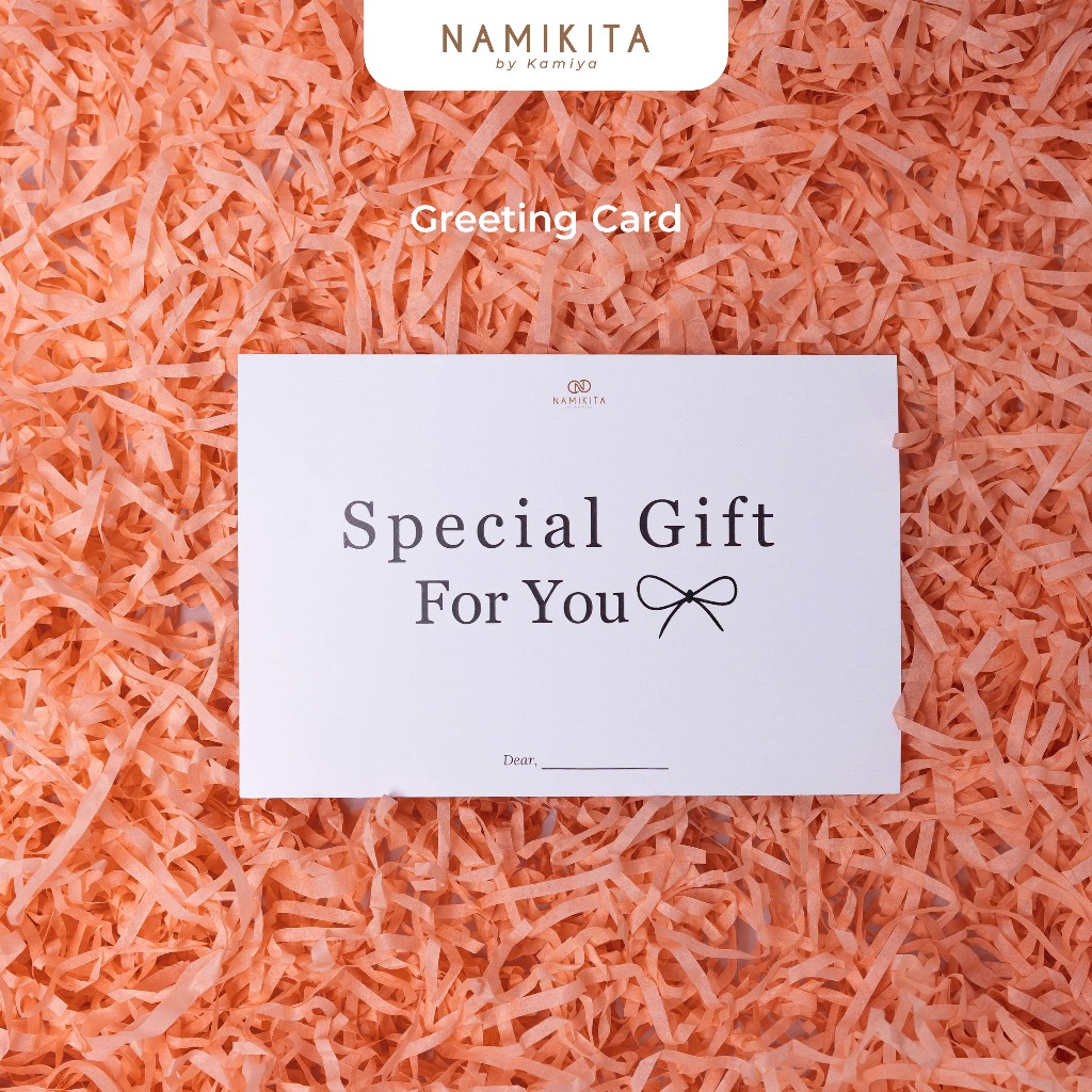 [Namikitastore] Kartu Ucapan | Greeting Card | Gift Card | Special Card