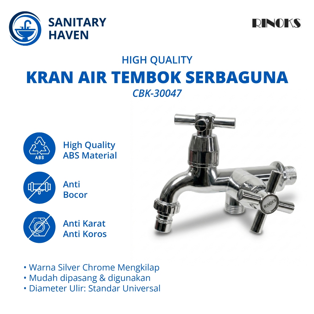 Rinoks - Kran Air PVC ABS Serbaguna - CBK30047
