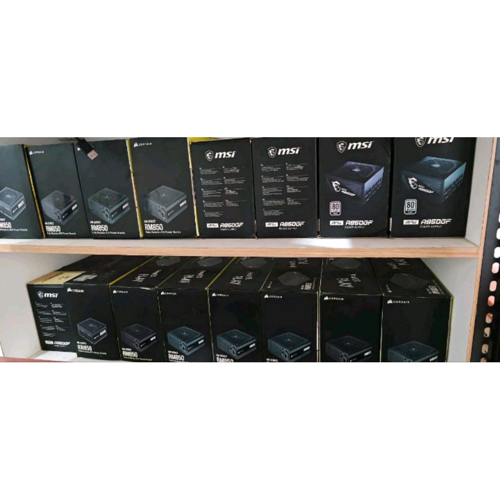 PSU MSI dan Corsair 850 Watt second like new