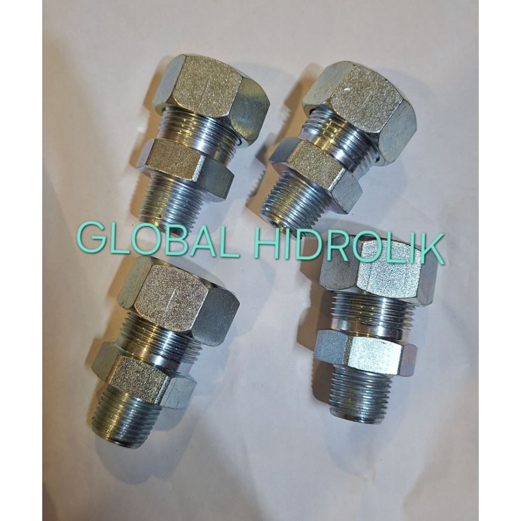 Union Nepel 1/2 Npt x 22 L / Union Lurus 1/2 Npt x 22 mm