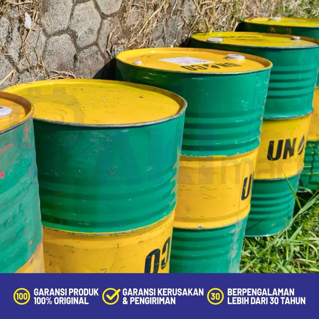 Oli Unoco SAE 50 190 Liter / 200 Quarts Oli mesin diesel industri, alat berat