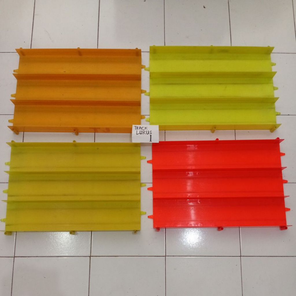 #1 TRACK LURUS Mainan Mobil Tamiya 3 Jalur ( isi 4 keping ) 4 WD 4WD anak anak