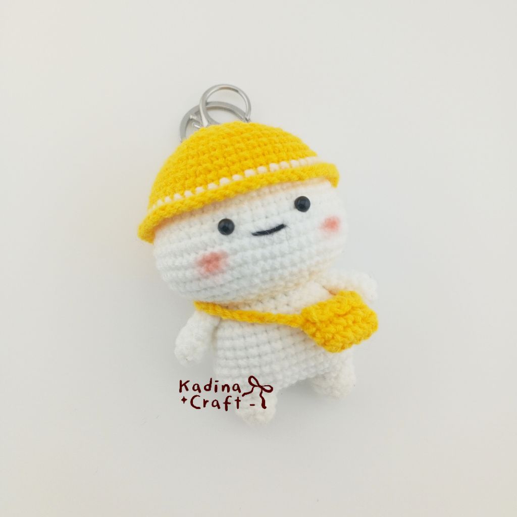 [Ready-Stock] Boneka Rajut (Amigurumi) Quby Pentol -- Kadinacraft