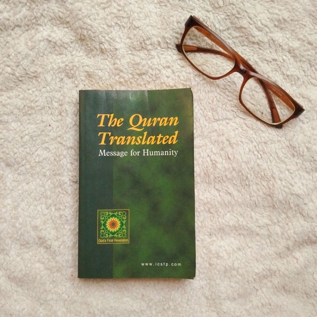 Buku Alquran Quran Bahasa Inggris The Quran Translated Message for Humanity - M Marmaduke Pickthall 