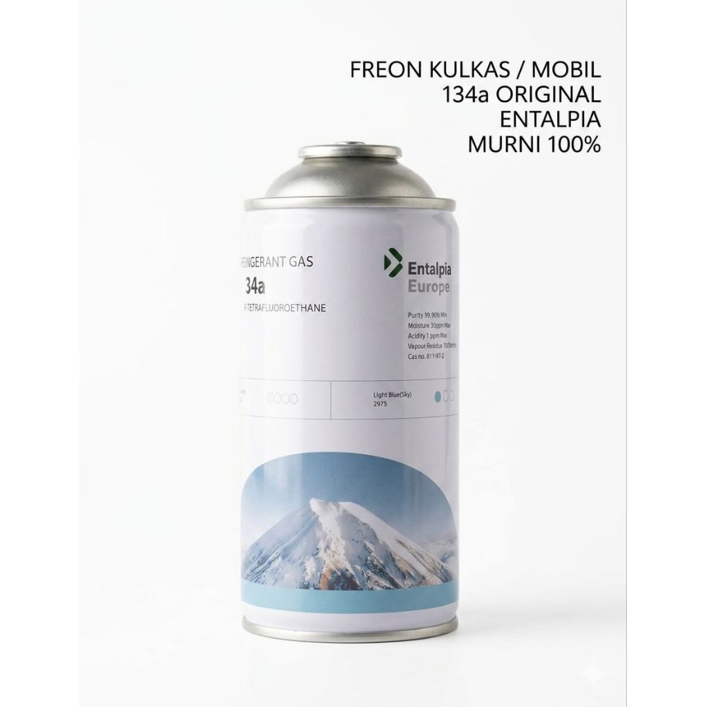 FREON TERBAIK  ENTALPIA R134