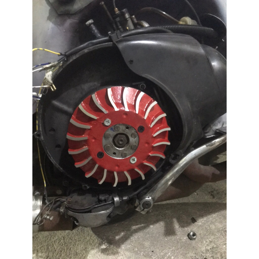 pengapian set magnet dan spul rc pnp untuk vespa kruk as gede