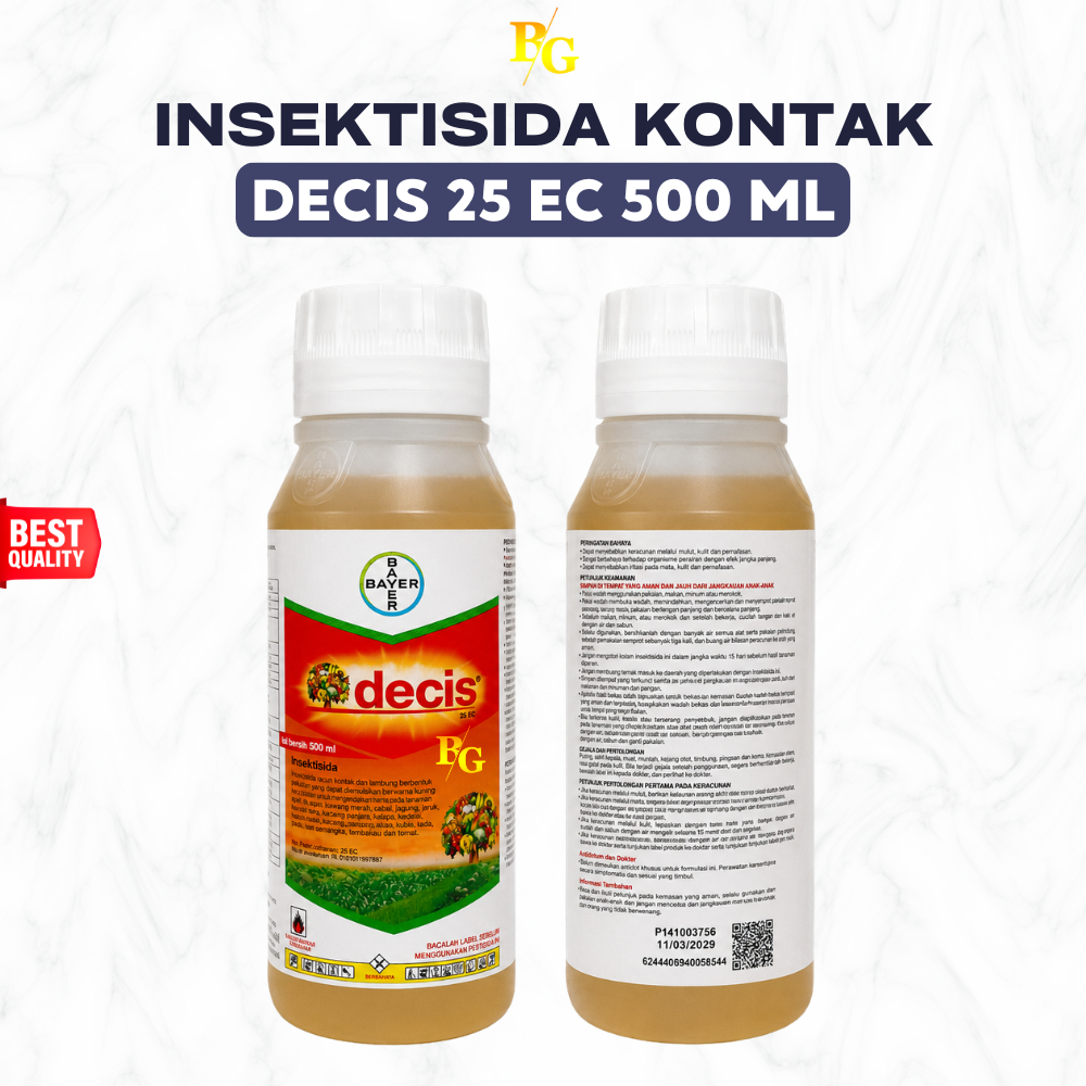 Obat Hama Decis 25 EC 500ML Insektisida Pertanian Berkualitas
