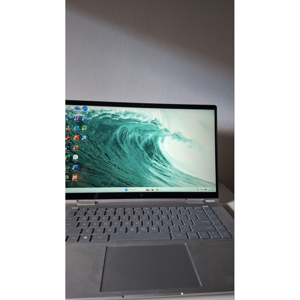 SALE original Laptop 14" Hp envy 360° flip touchscreen Silver