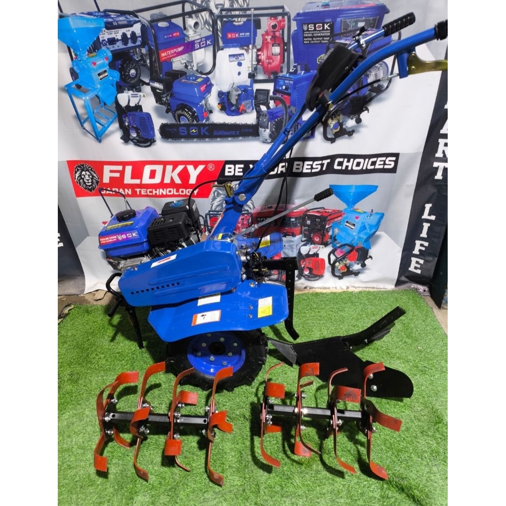 mini tiller SOK SMC800/ cultivator TIGER GT800 / traktor mini TIGER GT800
