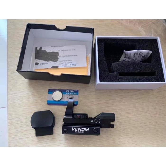 Teleskop Laser VENOM RED DOT Cocok Buat Hunting Dan Paser Ikan