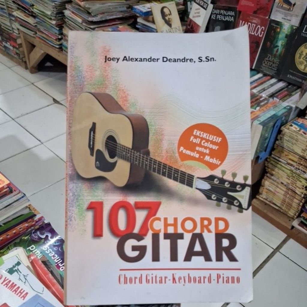 107 CHORD GITAR CHORD GITAR.KEYBOARD.PIANO