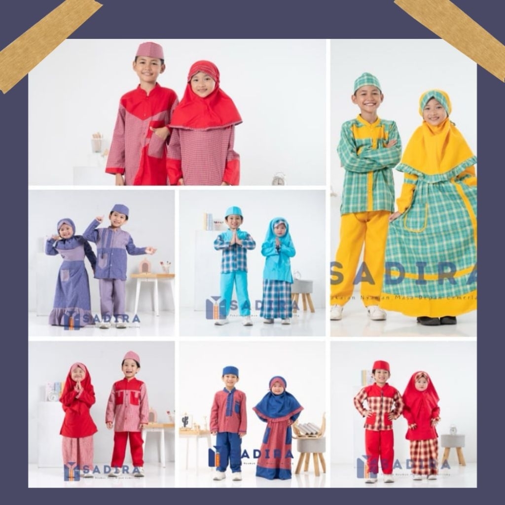 Seragam Paud/TK, Baju Muslim Paud/TK, Baju Muslim Anak, Seragam Muslim Paud/TK
