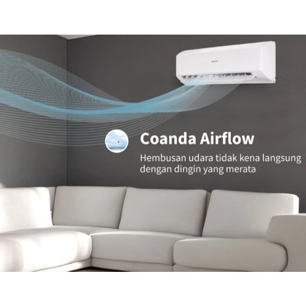 (INSTANT) AC SHARP AH-A5DEY STANDARD 5000 BTU 1/2 PK