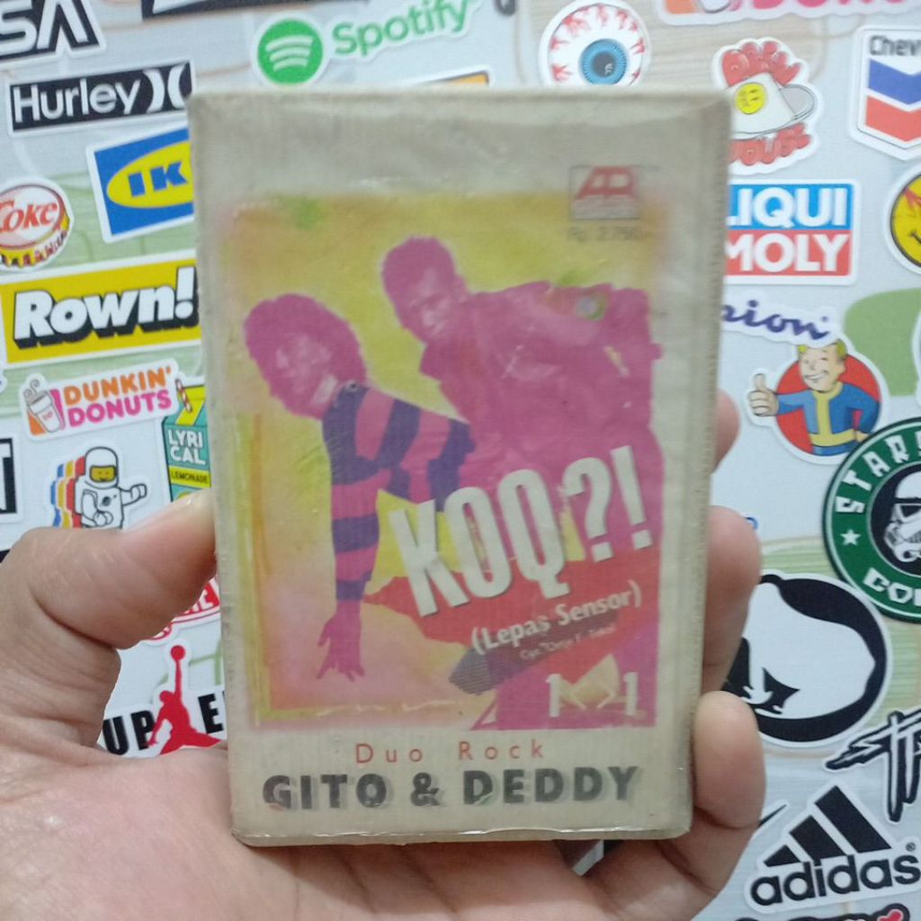 Kaset Pita Gito Rollies & Deddy Stanzah - koq (Lepas Sensor)