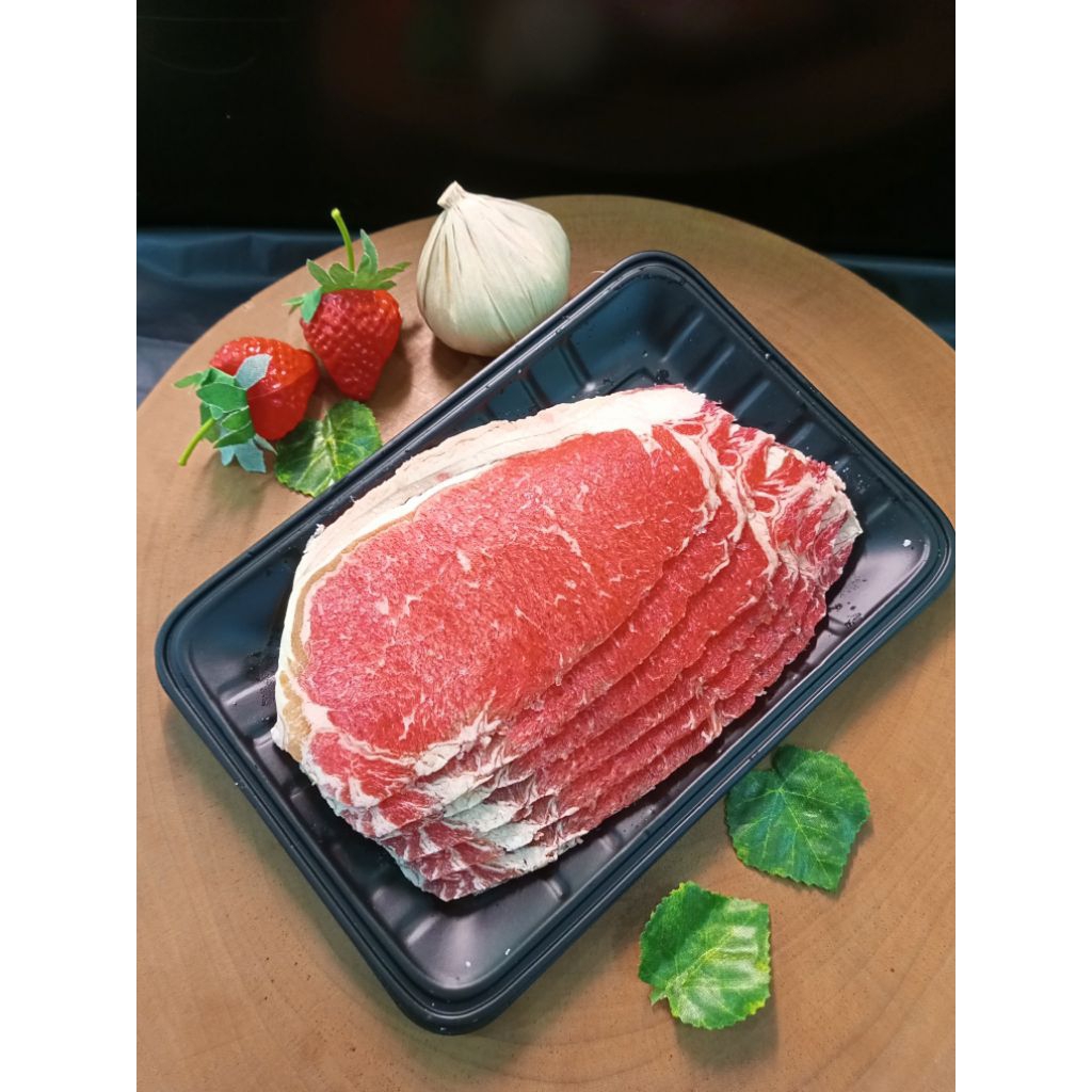 Australia Beef Striploin Reg Has Luar Slice