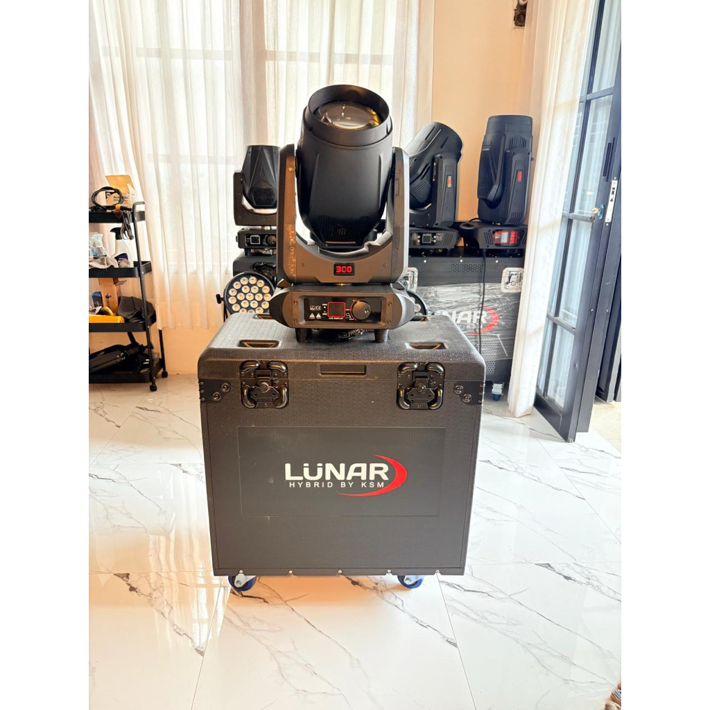 BEAM LUNAR HYBRID BY KSM SERI 300v1 | LIGHTING PANGGUNG, LIGHTING KARNAVAL
