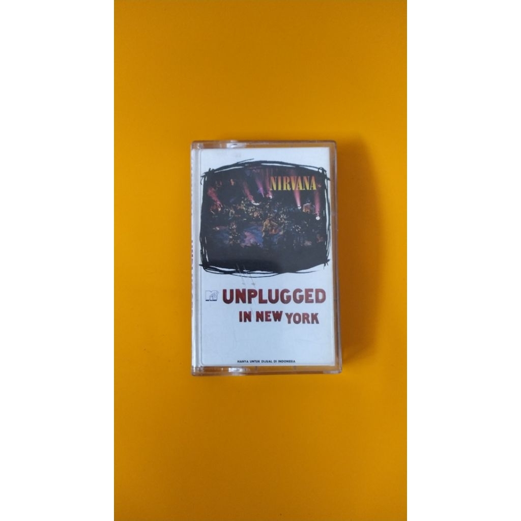 Pita Kaset - NIRVANA - UNPLUGGED IN NEW YORK