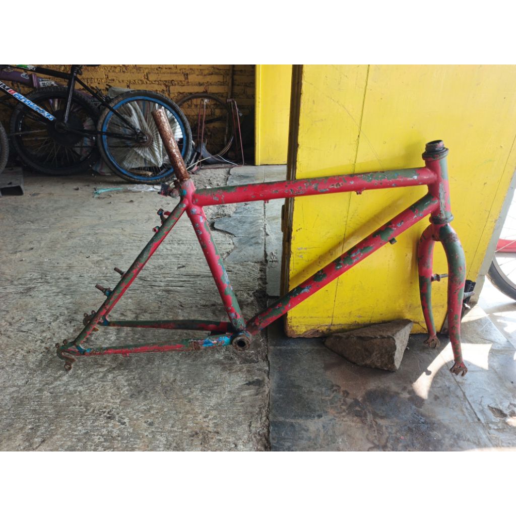 framefork sepeda mtb 20 second antiq do semi verty tebal