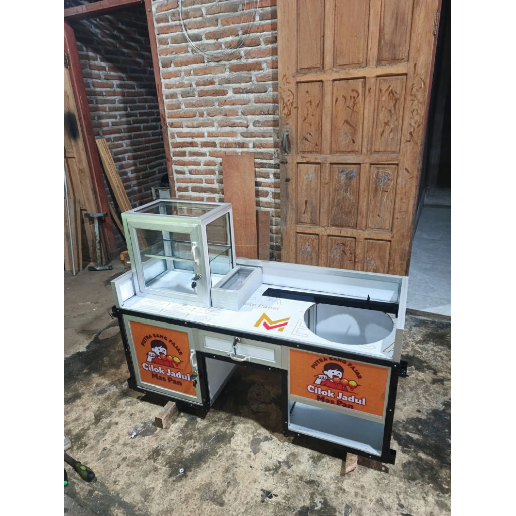 gerobak rombong motor cilok,sempol,cilor,pentol serbaguna murah