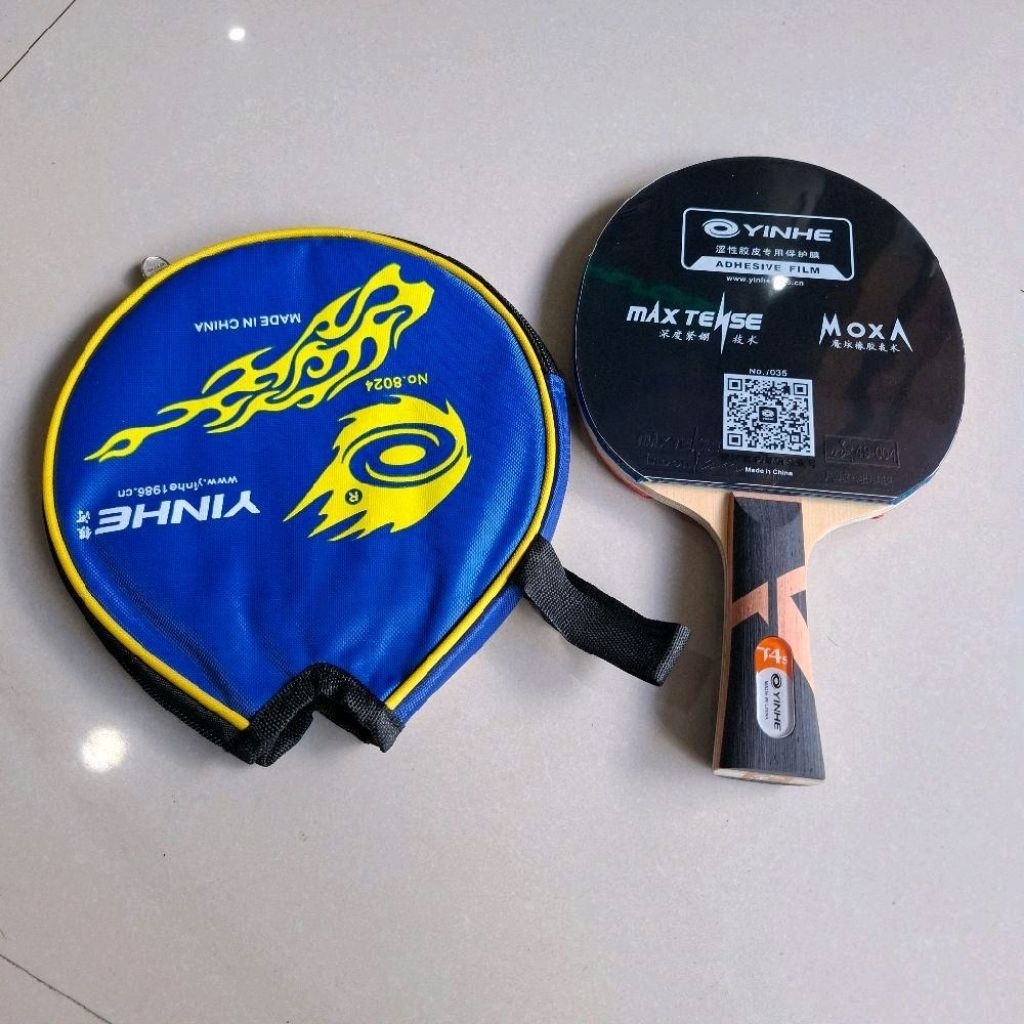 BET RAKITAN YINHE T4S  4 CARBON BET TENIS MEJA MOON SPEED & MOON SOFT