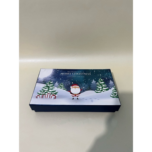Hardbox tema Natal/ Box Standar Mini/ Packaging Unik