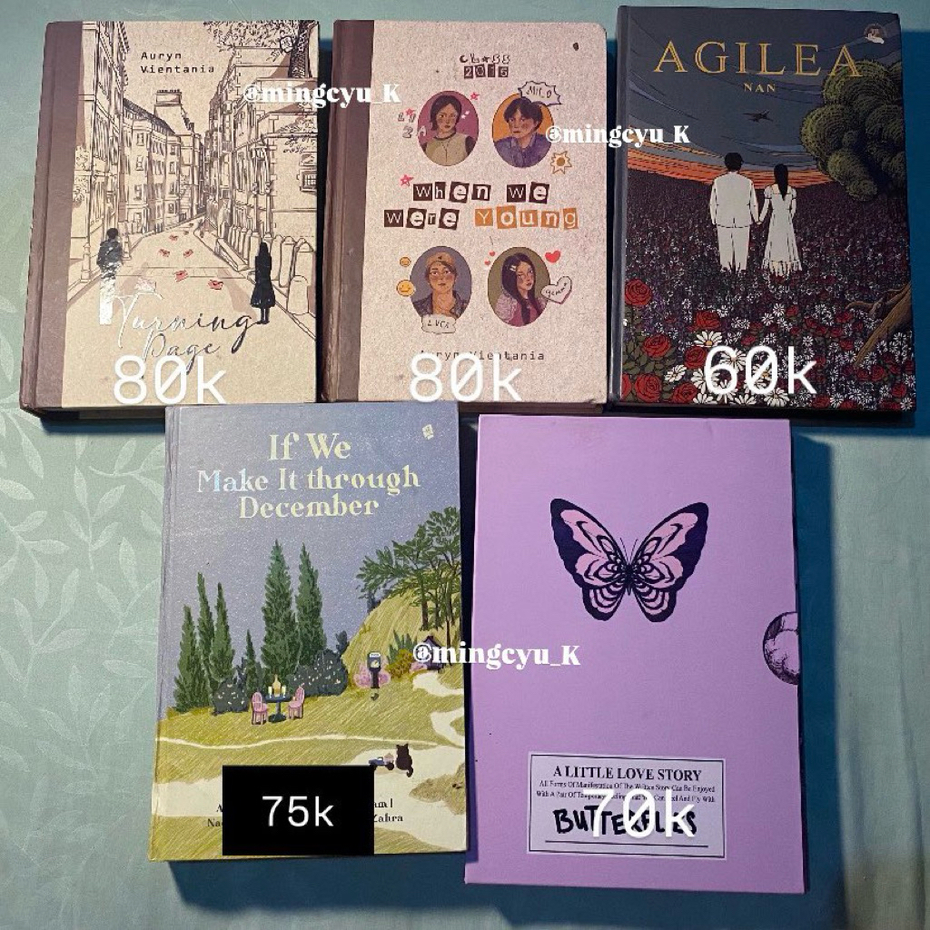 PRELOVED NOVEL HARDCOVER