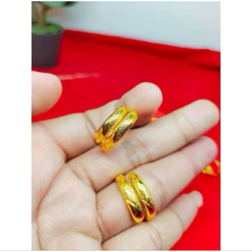 cincin ular dewasa model melintir bahan aman pada kulit sensitif