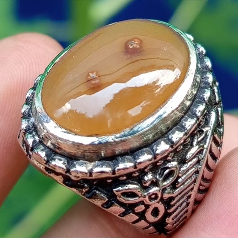 Cincin Batu Akik Angka 8