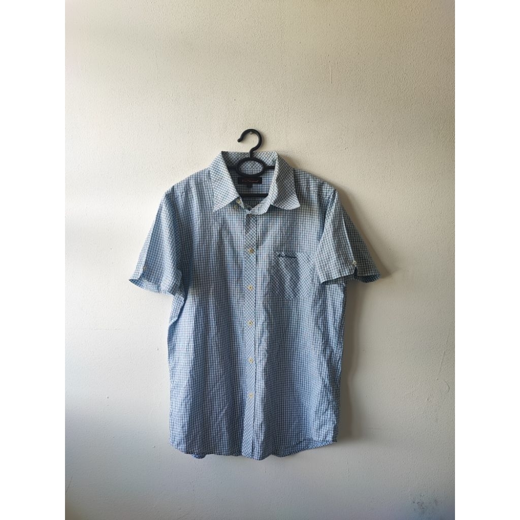 BEN SHERMAN KEMEJA BLUE ORIGINAL