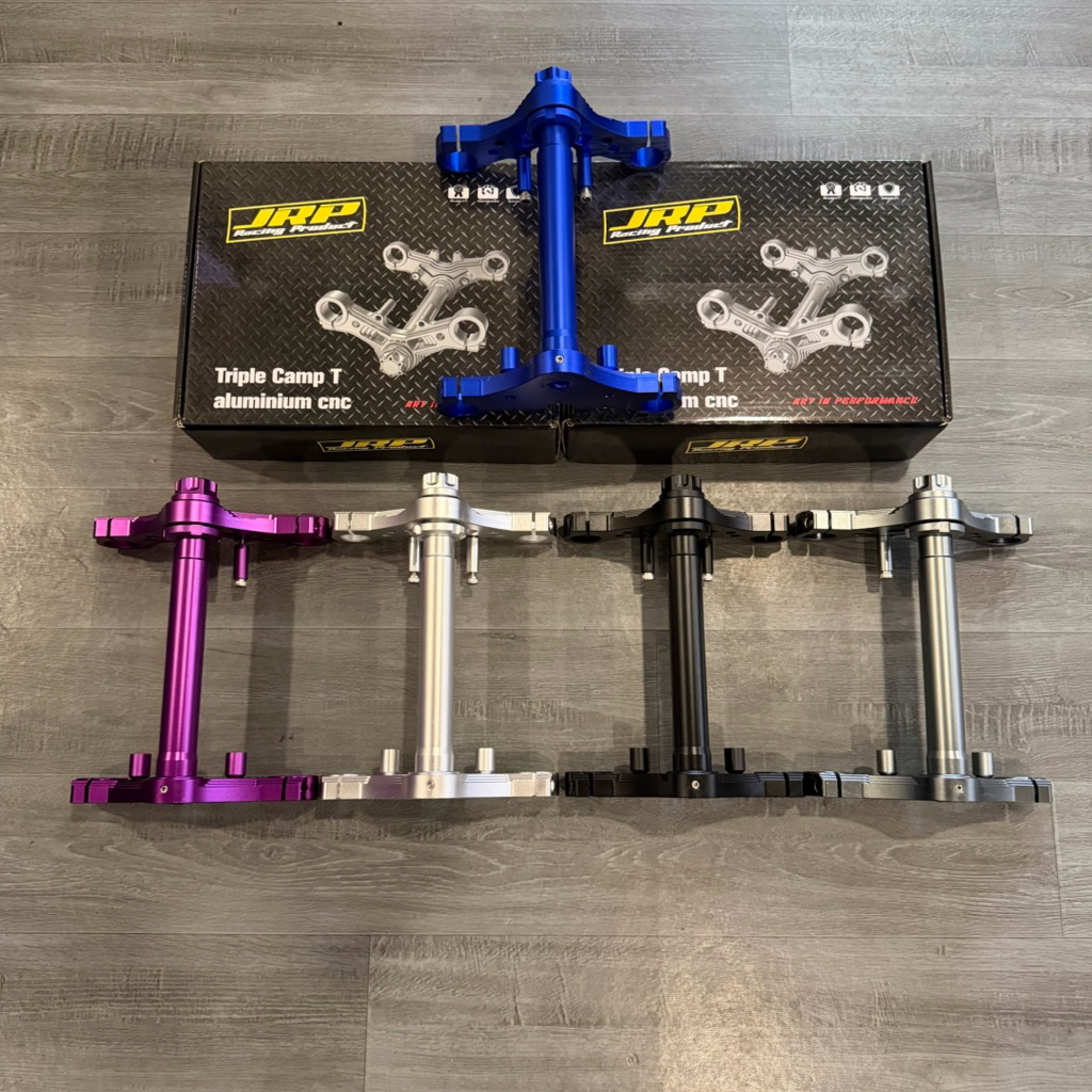 TRIPLE CAMP T JRP FULL CNC AS 26 SEGITIGA STANG SATRIA FU
