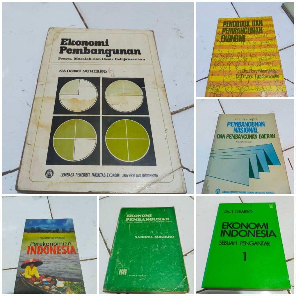 ORIGINAL EKONOMI PEMBANGUNAN / Pembangunan nasional dan pembangunan daerah / Ekonomi Indonesia sebua