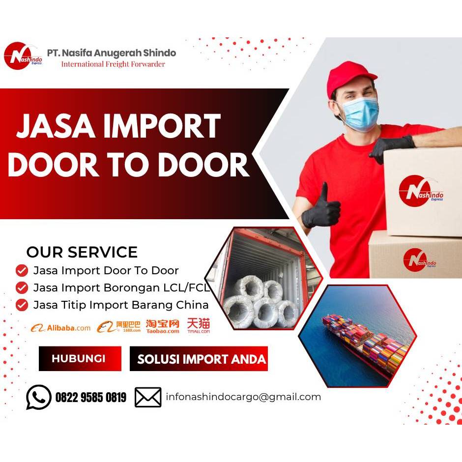 Jual Jasa Import Barang Dari Malaysia BY AIR & BY SEA Terbaru