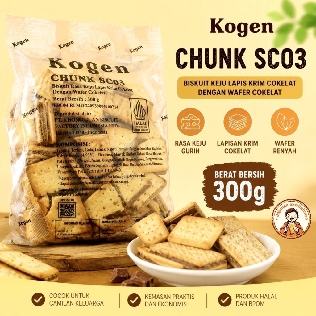 Biskuit Broken Kogen, Biskuit Patahan asli superco 300grn