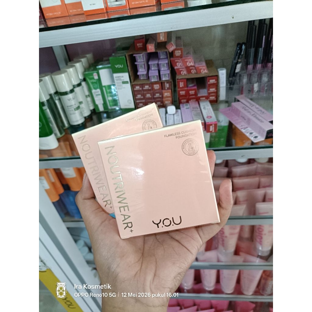 YOU NOUTRIWEAR FLAWLES CUSHION FOUNDATION [ C304 Pink Nude ]