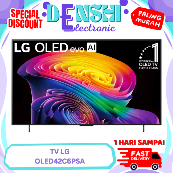 LG 42C6 Smart TV 4K UHD LG OLED evo AI C6 42 Inch AI alpha 11 Gen3 - OLED42C6PSA / 42C6PSA / 42C5