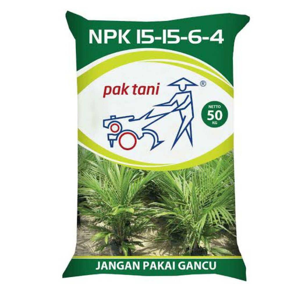1Kg Pupuk NPK 15-15-6-4 Pak Tani Kemasan Repack 1Kg