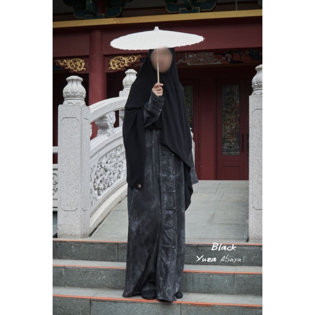 NWT Bellezash Yuza Abaya Black L [Excellent]