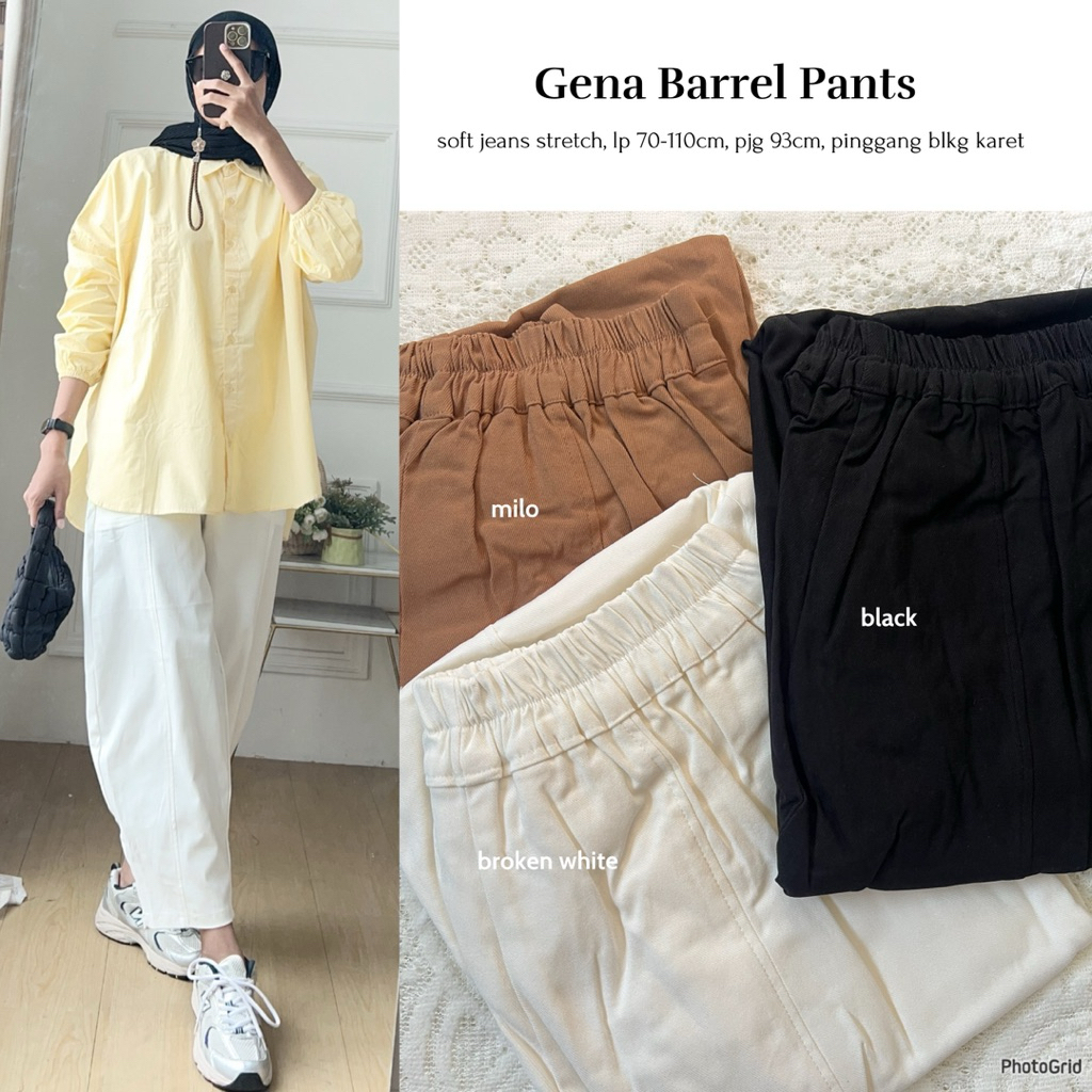 BARREL PANTS / BARREL PANTS JUMBO / CELANA BARREL / CELANA JUMBO / CELANA SANTAI