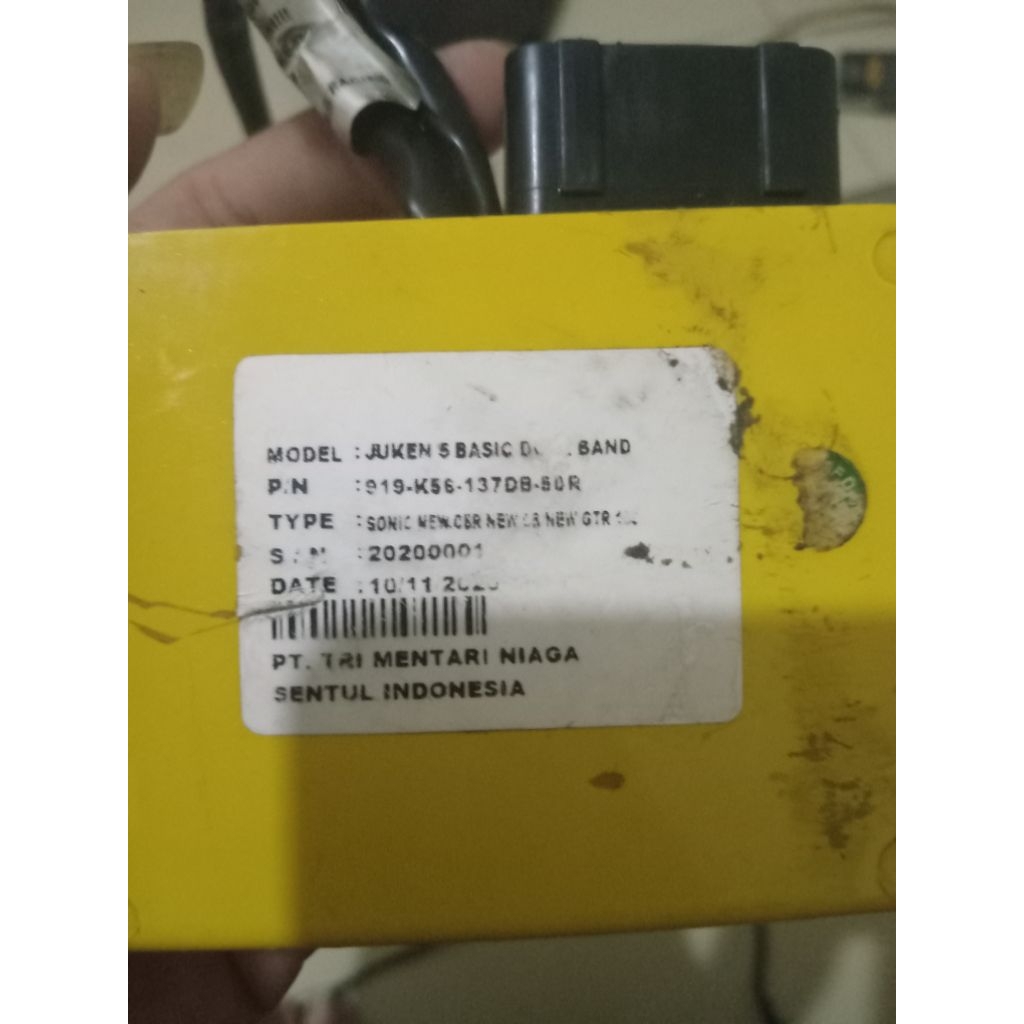 JUKEN BASIC DUALBAND UNTUK CBR/CB/SONIC